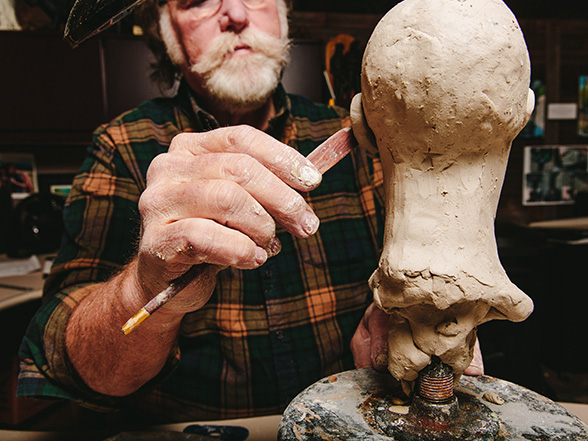 Scott sculpting Scott sculpting